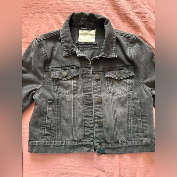 Cotton On Black Denim Jacket - Picture 2 of 7